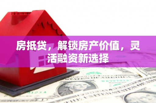 造桥房抵贷，解锁房产价值，灵活融资新选择
