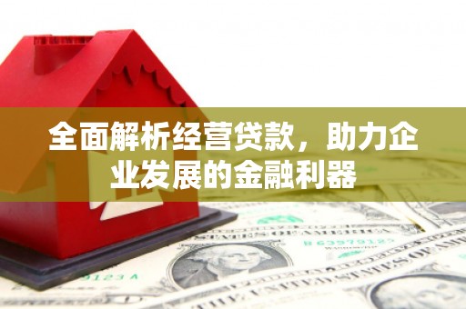 造桥全面解析经营贷款，助力企业发展的金融利器