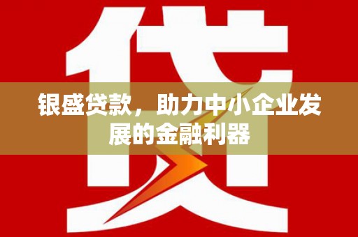 造桥银盛贷款，助力中小企业发展的金融利器
