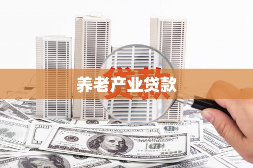 造桥养老产业贷款