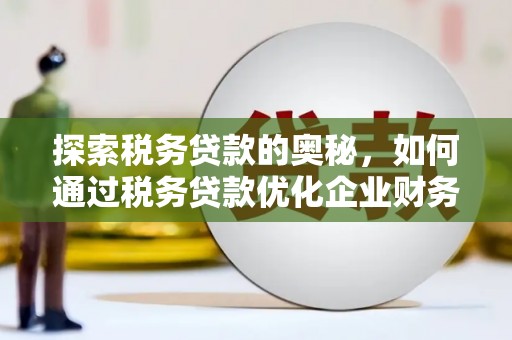 造桥探索税务贷款的奥秘，如何通过税务贷款优化企业财务