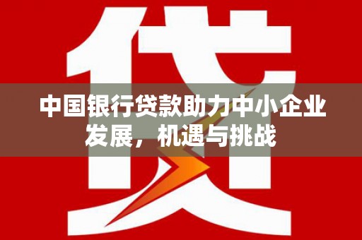 造桥中国银行贷款助力中小企业发展，机遇与挑战