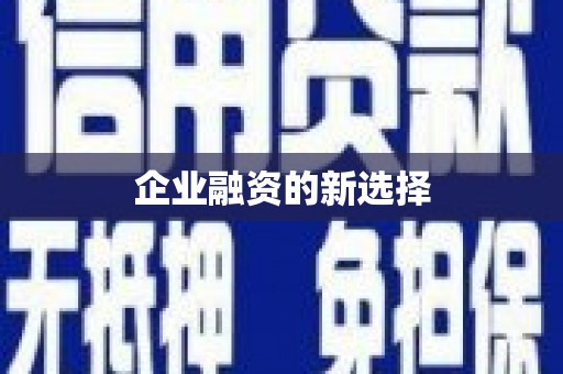 造桥企业融资的新选择