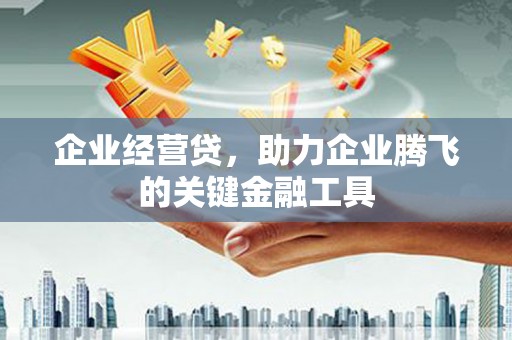 造桥企业经营贷，助力企业腾飞的关键金融工具