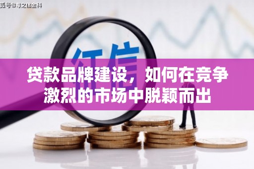 造桥贷款品牌建设，如何在竞争激烈的市场中脱颖而出