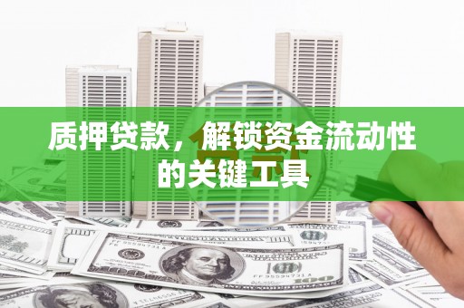 造桥质押贷款，解锁资金流动性的关键工具