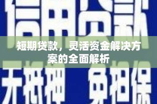造桥短期贷款，灵活资金解决方案的全面解析