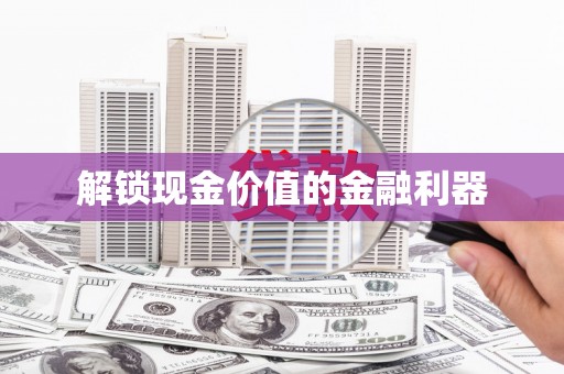 造桥解锁现金价值的金融利器